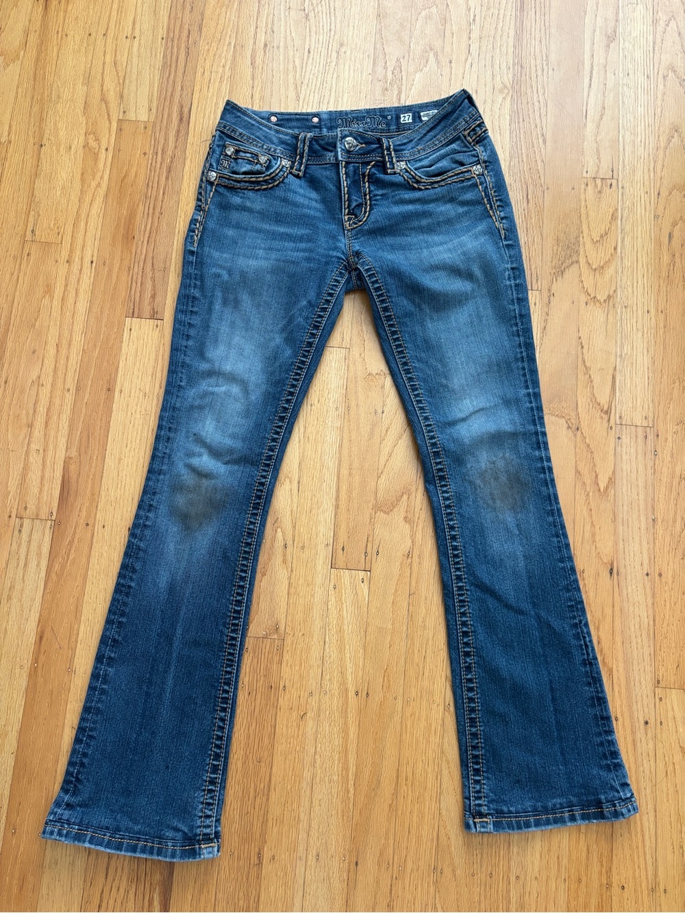 Miss Me Women's Dark Blue Bootcut Jeans